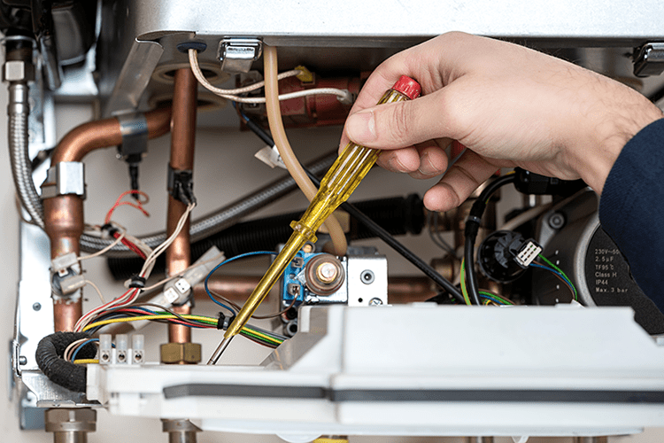 How Does My Gas Furnace Work? Furnace insides.