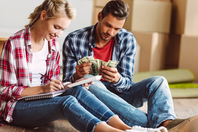 Is My Home Energy Efficient? Couple on floor.